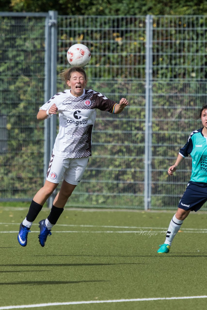 Bild 176 - B-Juniorinnen Wedel - St. Pauli : Ergebnis: 1:2